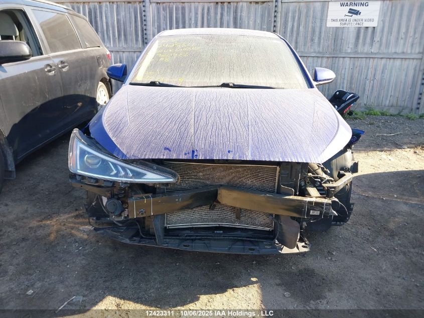 2020 Hyundai Elantra VIN: KMHD84LFXLU920986 Lot: 12423311