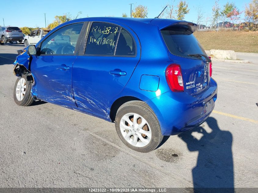 2019 Nissan Micra VIN: 3N1CK3CP7KL219676 Lot: 12423322