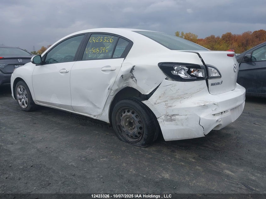 2012 Mazda Mazda3 VIN: JM1BL1UF8C1508395 Lot: 12423326