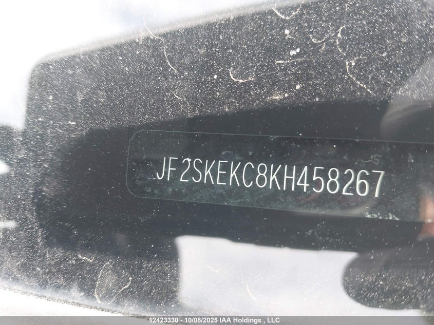 JF2SKEKC8KH458267 2019 SUBARU FORESTER photo no. 9