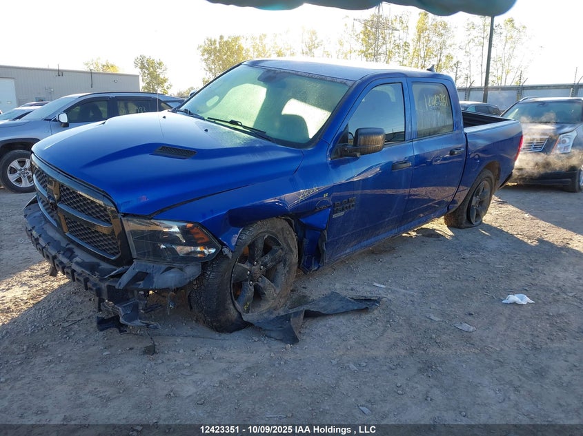 1C6RR7KT0KS591183 2019 RAM 1500 photo no. 2
