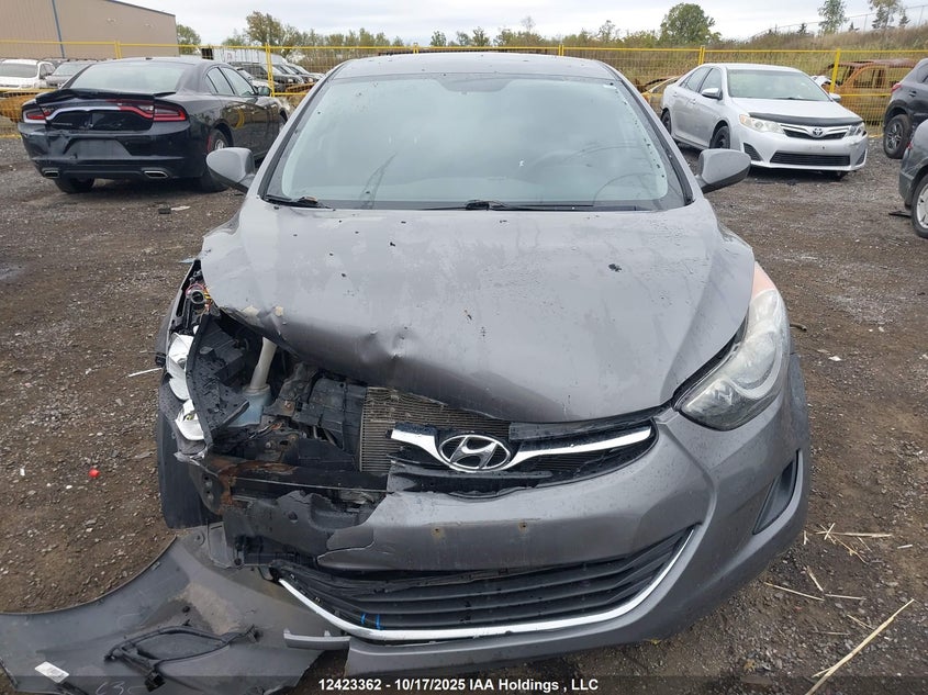 2012 Hyundai Elantra Gl VIN: 5NPDH4AEXCH070138 Lot: 12423362