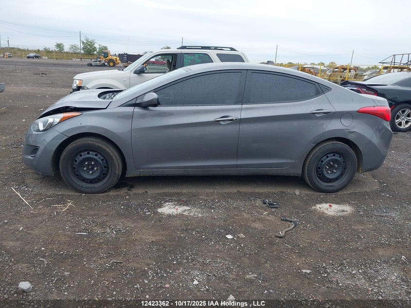 2012 Hyundai Elantra Gl VIN: 5NPDH4AEXCH070138 Lot: 12423362