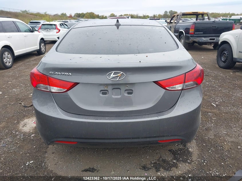 2012 Hyundai Elantra Gl VIN: 5NPDH4AEXCH070138 Lot: 12423362