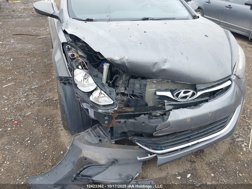 2012 Hyundai Elantra Gl VIN: 5NPDH4AEXCH070138 Lot: 12423362