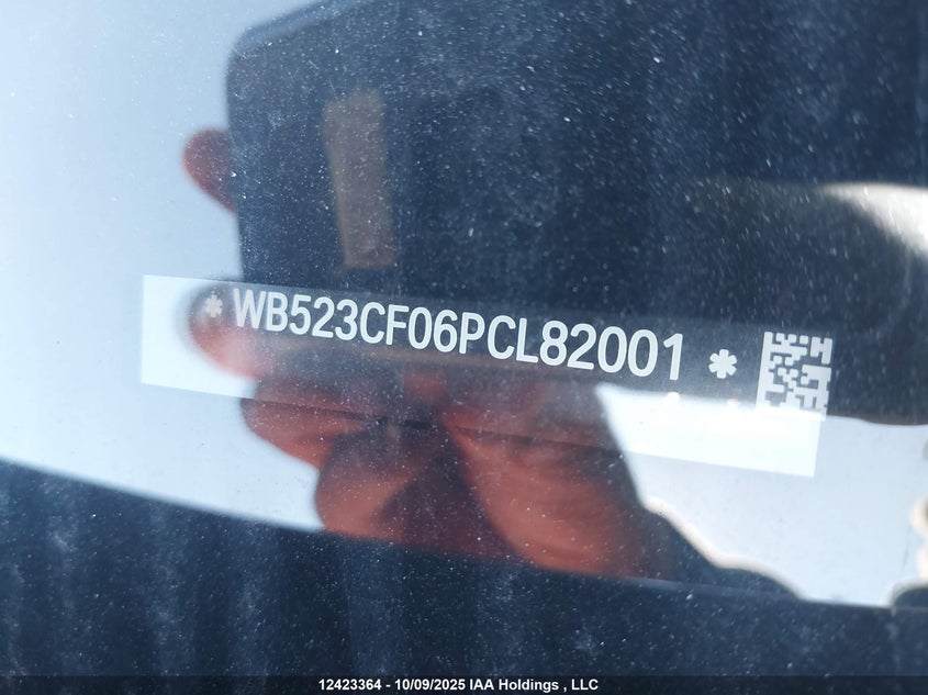 2023 BMW Ix xDrive50 VIN: WB523CF06PCL82001 Lot: 12423364