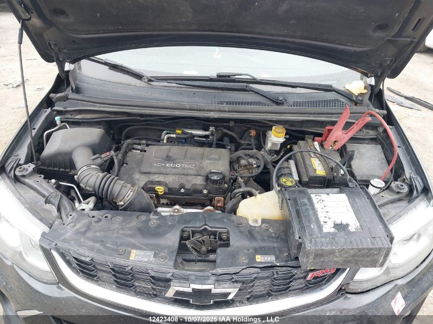 2018 Chevrolet Sonic Lt VIN: 1G1JD6SB2J4113834 Lot: 12423408