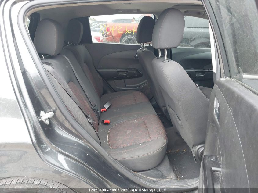 2018 Chevrolet Sonic Lt VIN: 1G1JD6SB2J4113834 Lot: 12423408