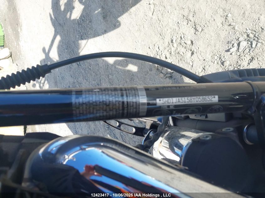 2008 Harley-Davidson Fxstb VIN: 5HD1JA5158Y058652 Lot: 12423417