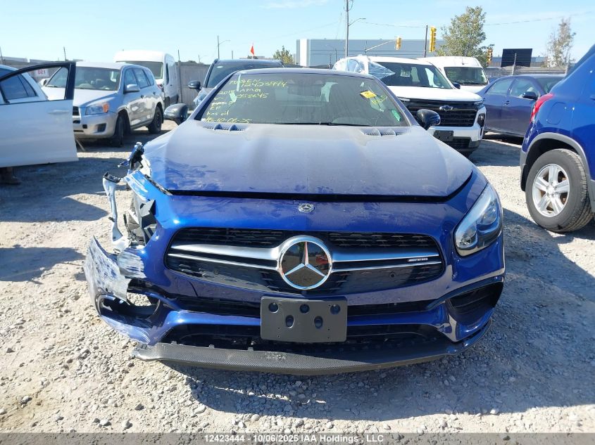 2018 Mercedes-Benz Amg Sl 63 VIN: WDDJK7EA5JF053645 Lot: 12423444