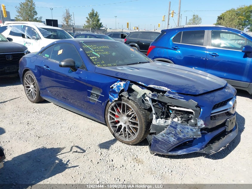 2018 Mercedes-Benz Amg Sl 63 VIN: WDDJK7EA5JF053645 Lot: 12423444