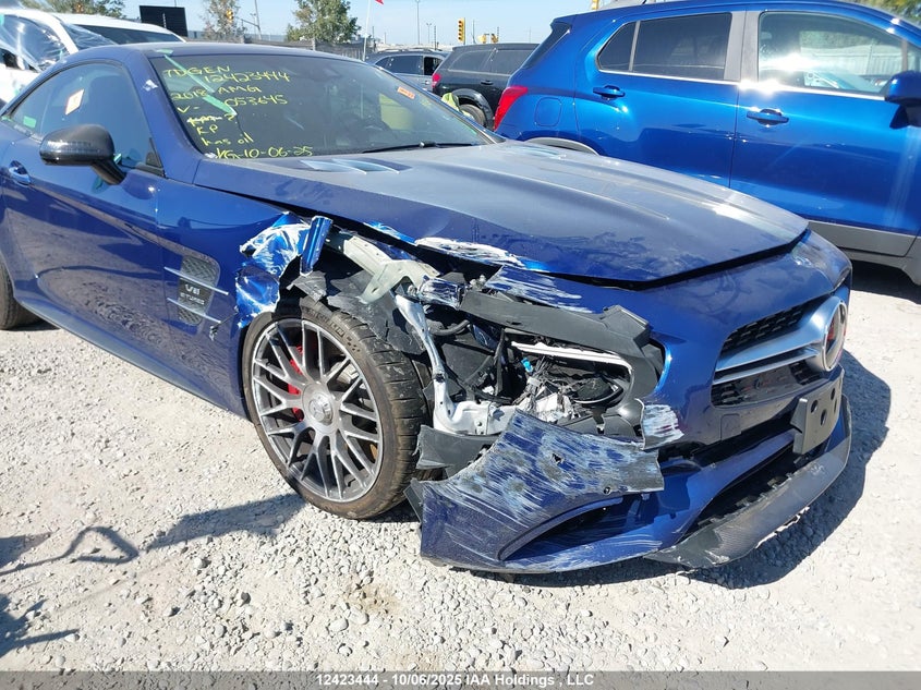 2018 Mercedes-Benz Amg Sl 63 VIN: WDDJK7EA5JF053645 Lot: 12423444