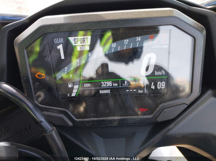 2025 Kawasaki Zx400 S VIN: ML5ZXCS1XSDA37625 Lot: 12423460