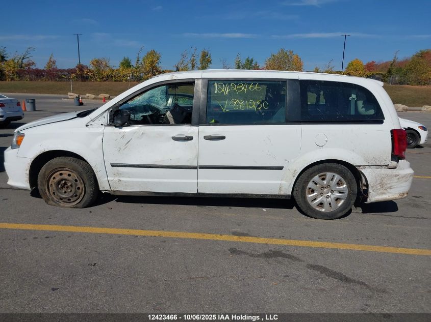 2017 Dodge Grand Caravan Se VIN: 2C4RDGBG9HR881250 Lot: 12423466