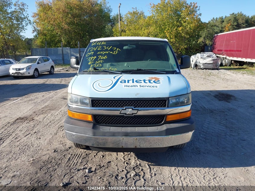 1GAHG39K491178966 2009 CHEVROLET EXPRESS photo no. 13