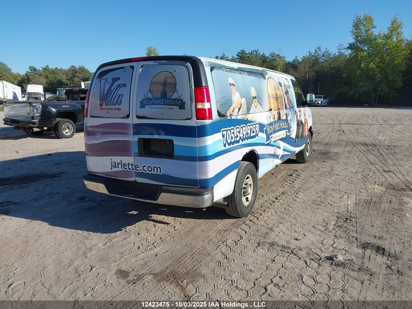 1GAHG39K491178966 2009 CHEVROLET EXPRESS photo no. 4