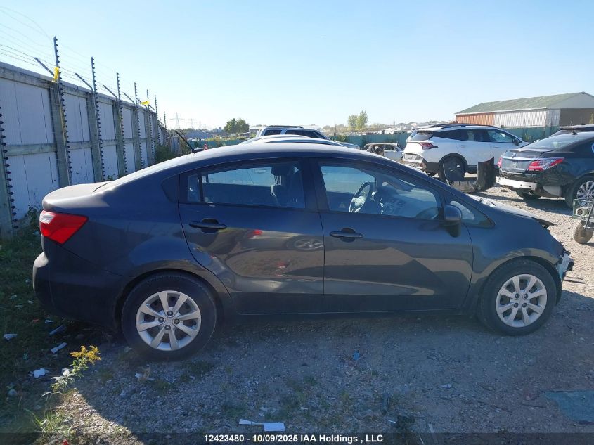 2014 Kia Rio Ex/Ex+/Lx/Lx+/Sx VIN: KNADM4A33E6378496 Lot: 12423480