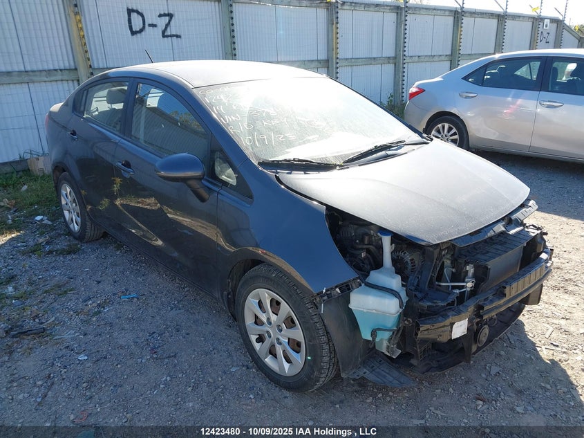 KNADM4A33E6378496 2014 Kia Rio Ex/Ex+/Lx/Lx+/Sx auction photo 1