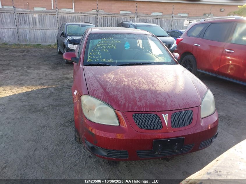 2009 Pontiac G5 VIN: 1G2AS58H297190883 Lot: 12423506