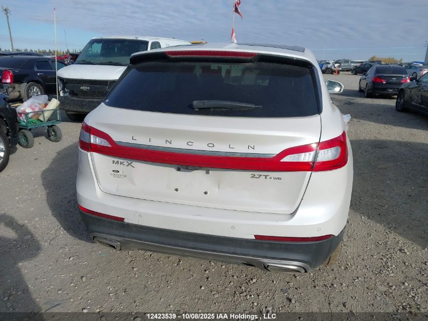 2017 Lincoln Mkx Reserve VIN: 2LMPJ8LPXHBL17930 Lot: 12423539