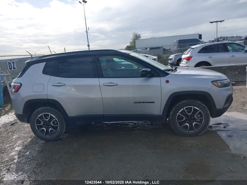 2024 Jeep Compass Trailhawk VIN: 3C4NJDDN2RT123265 Lot: 12423544