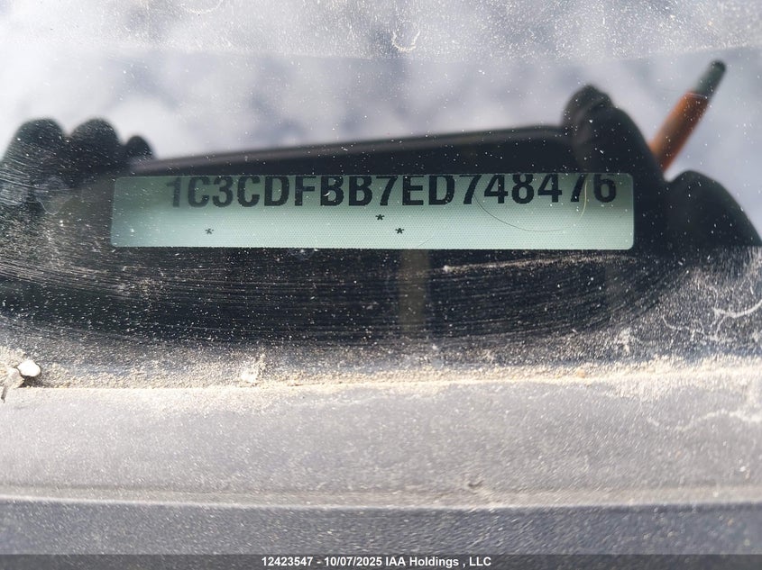 1C3CDFBB7ED748476 2014 DODGE DART photo no. 19
