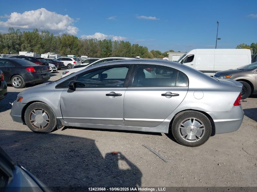 2008 Honda Civic Dx-G VIN: 2HGFA16428H102528 Lot: 12423568