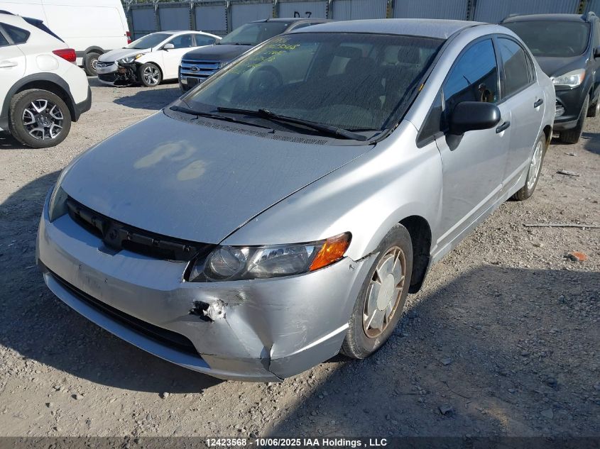 2008 Honda Civic Dx-G VIN: 2HGFA16428H102528 Lot: 12423568