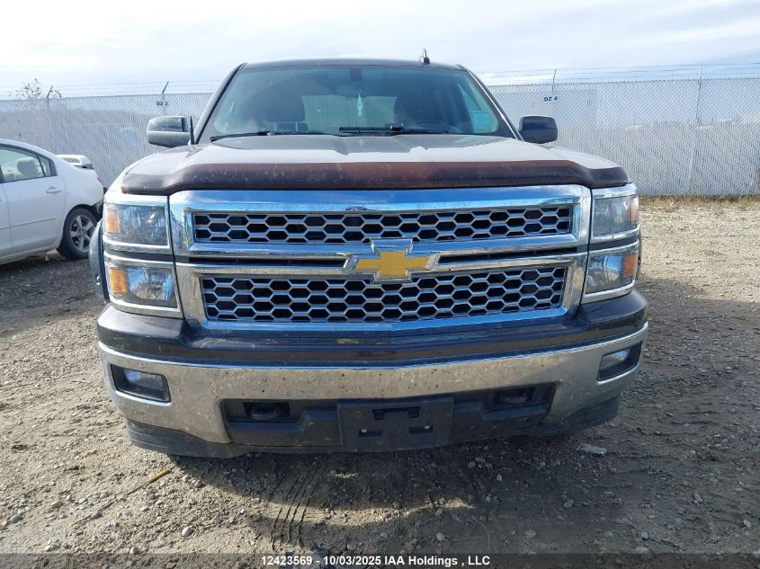 2015 Chevrolet Silverado 1500 1Lt/2Lt VIN: 3GCUKREC0FG152836 Lot: 12423569