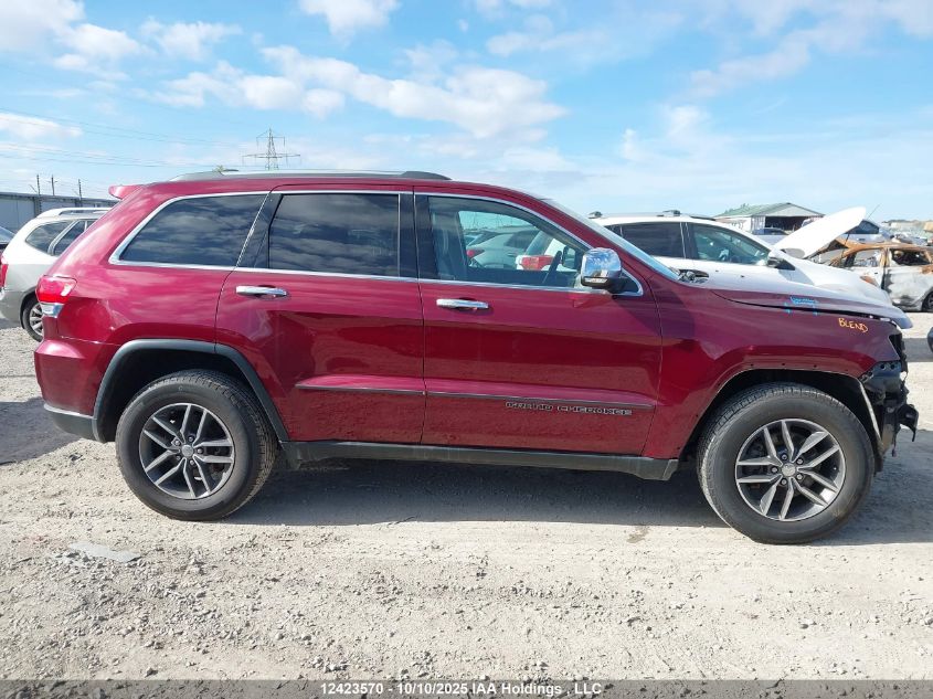 2017 Jeep Grand Cherokee Limited VIN: 1C4RJFBG3HC746745 Lot: 12423570