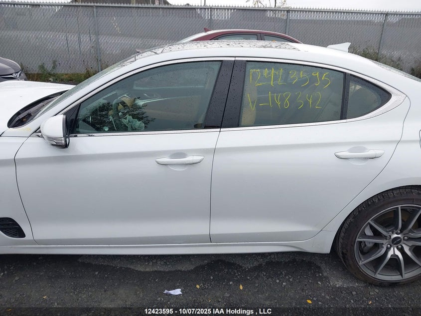 2025 Genesis G70 2.5T Advanced Awd VIN: KMTG34SC7SU148342 Lot: 12423595