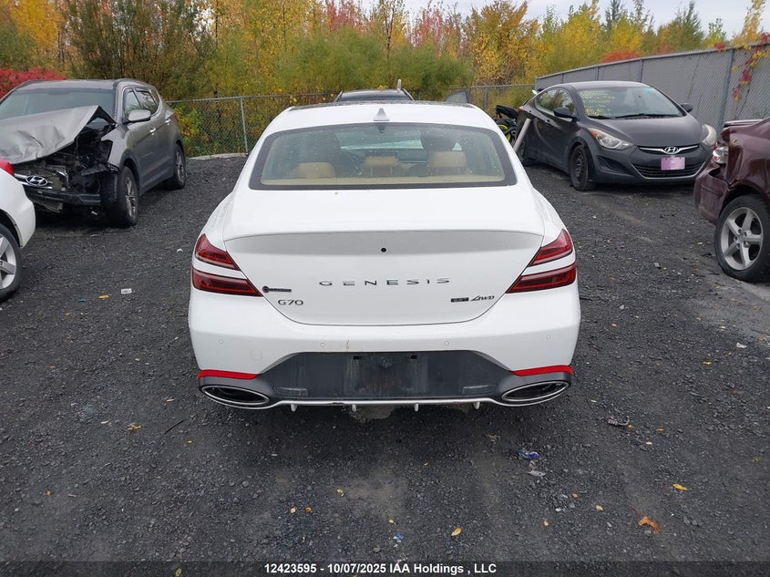 2025 Genesis G70 2.5T Advanced Awd VIN: KMTG34SC7SU148342 Lot: 12423595