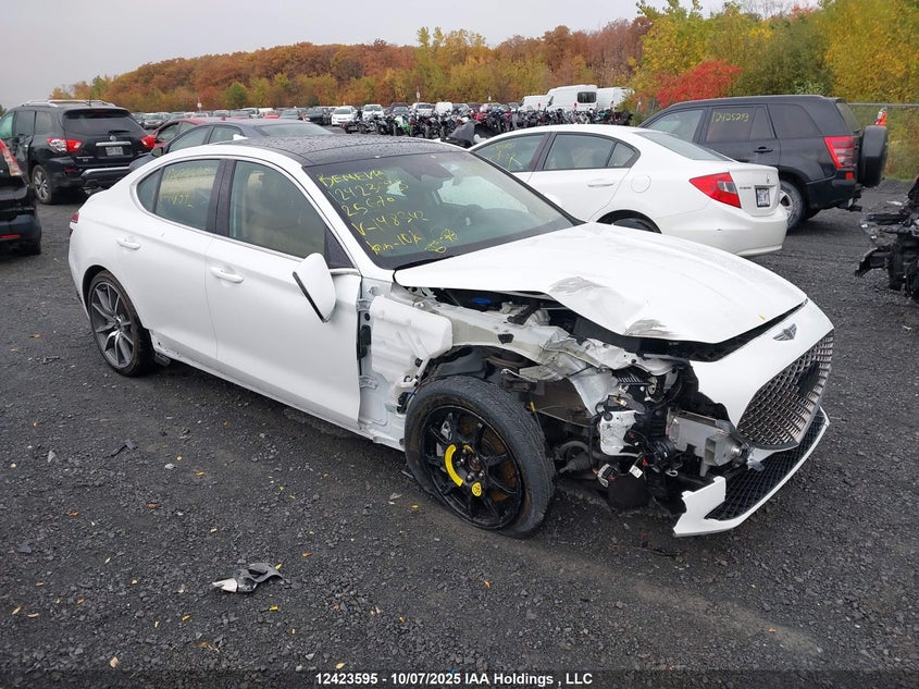 KMTG34SC7SU148342 2025 Genesis G70 2.5T Advanced Awd auction photo 1