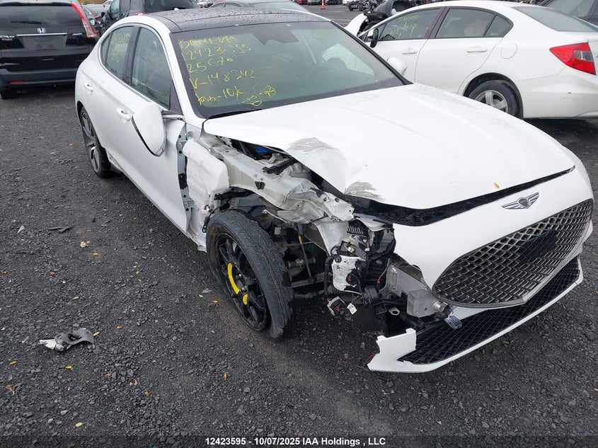 2025 Genesis G70 2.5T Advanced Awd VIN: KMTG34SC7SU148342 Lot: 12423595