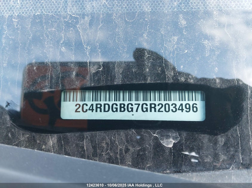 2C4RDGBG7GR203496 2016 DODGE CARAVAN photo no. 20