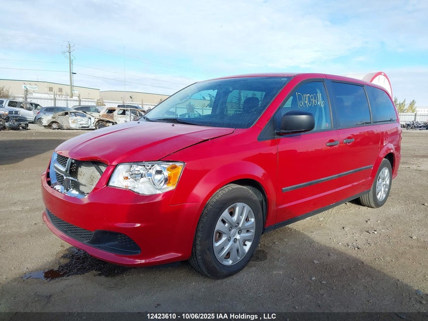 2C4RDGBG7GR203496 2016 DODGE CARAVAN photo no. 2
