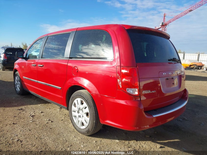 2C4RDGBG7GR203496 2016 DODGE CARAVAN photo no. 3