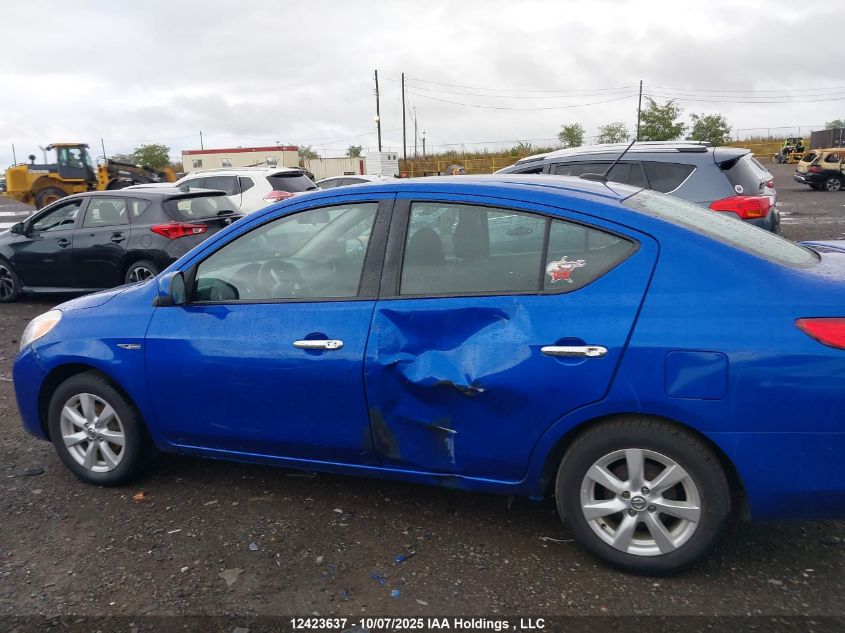 2014 Nissan Versa 1.6 S/1.6 Sl/1.6 Sv VIN: 3N1CN7AP6EL816128 Lot: 12423637
