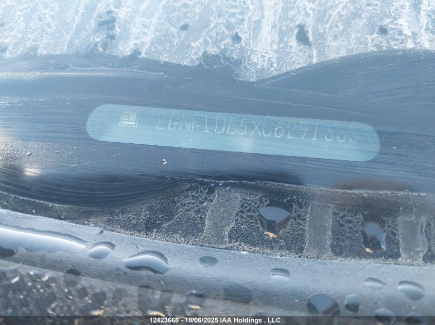 2012 Chevrolet Equinox Lt VIN: 2GNFLDE5XC6291333 Lot: 12423666