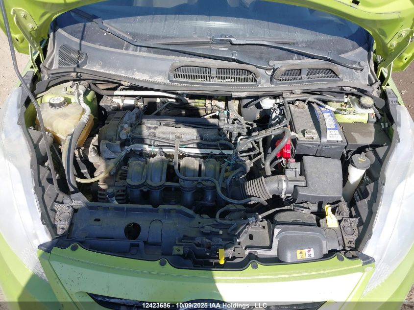 2013 Ford Fiesta Se VIN: 3FADP4EJ3DM197115 Lot: 12423686