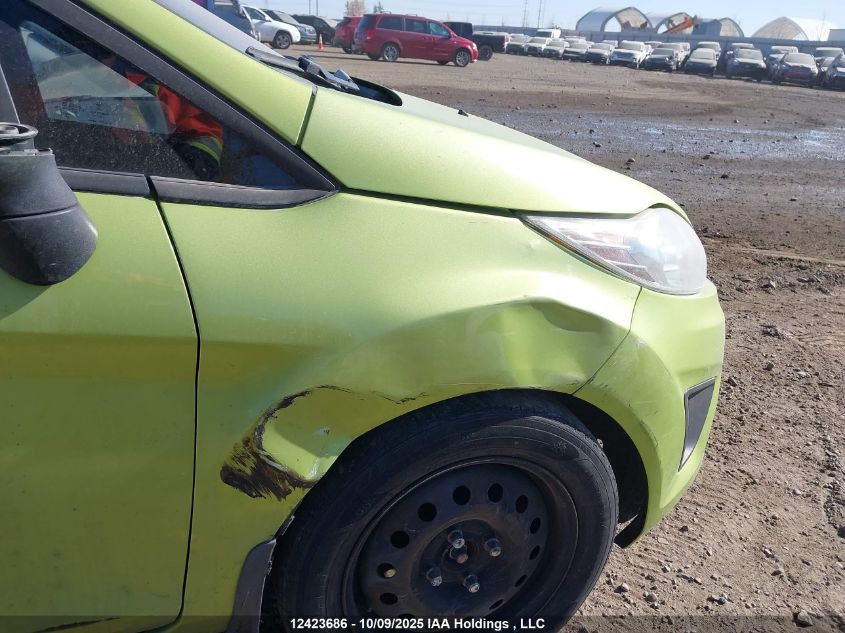 2013 Ford Fiesta Se VIN: 3FADP4EJ3DM197115 Lot: 12423686
