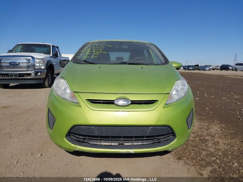 2013 Ford Fiesta Se VIN: 3FADP4EJ3DM197115 Lot: 12423686