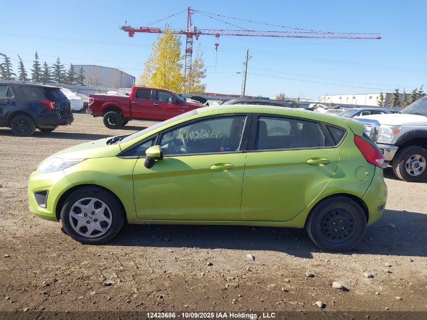 2013 Ford Fiesta Se VIN: 3FADP4EJ3DM197115 Lot: 12423686