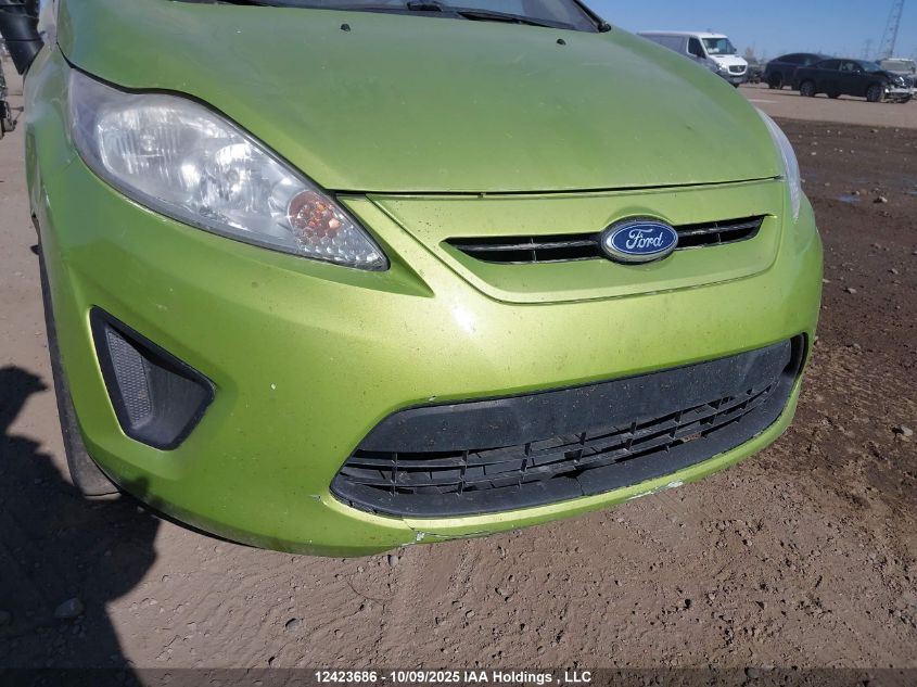 2013 Ford Fiesta Se VIN: 3FADP4EJ3DM197115 Lot: 12423686