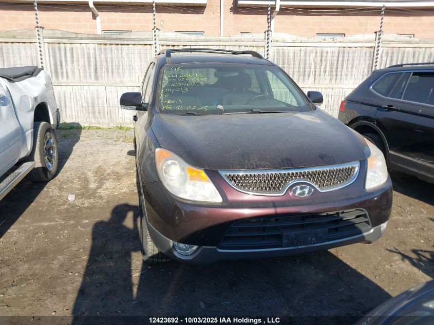 2010 Hyundai Veracruz Gls/Limited VIN: KM8NU4CC0AU103464 Lot: 12423692