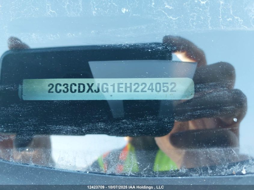 2014 Dodge Charger Sxt VIN: 2C3CDXJG1EH224052 Lot: 12423709