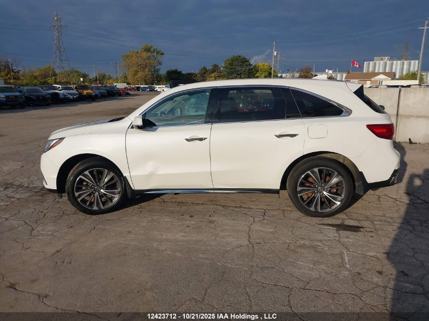 2020 Acura Mdx Technology VIN: 5J8YD4H46LL803695 Lot: 12423712
