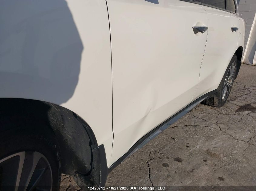 2020 Acura Mdx Technology VIN: 5J8YD4H46LL803695 Lot: 12423712