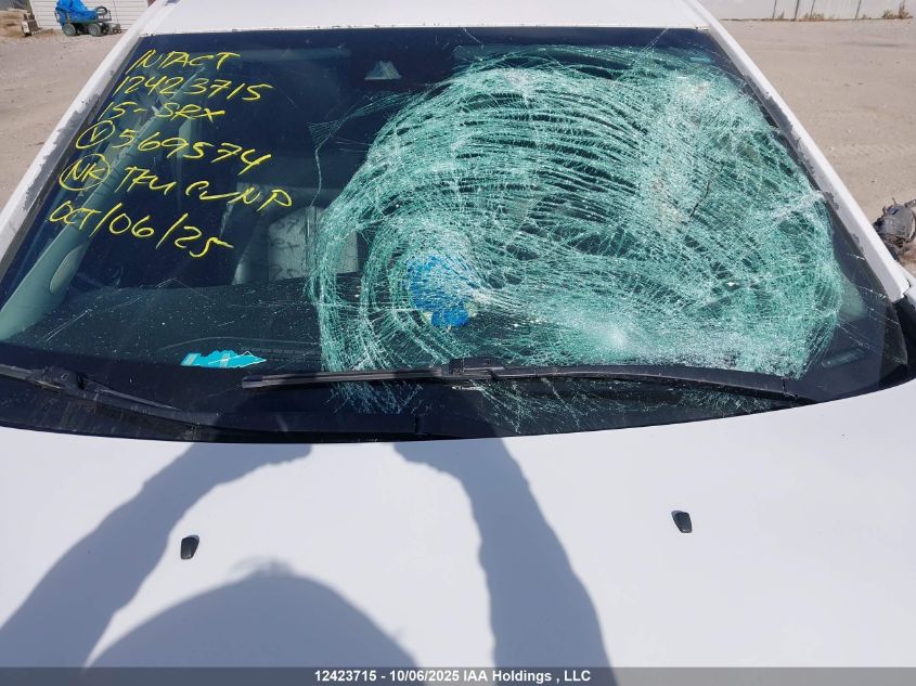 2015 Cadillac Srx Premium VIN: 3GYFNGE35FS569574 Lot: 12423715