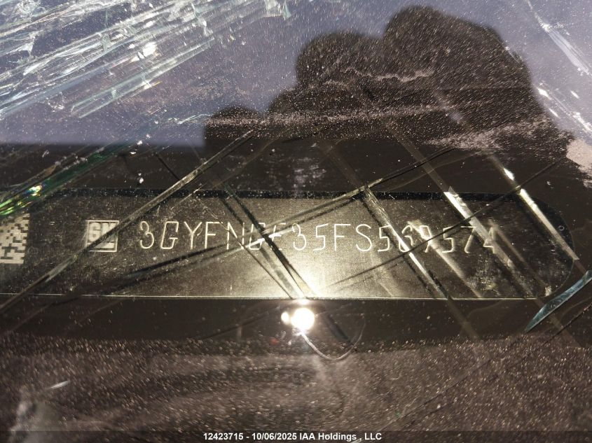 2015 Cadillac Srx Premium VIN: 3GYFNGE35FS569574 Lot: 12423715